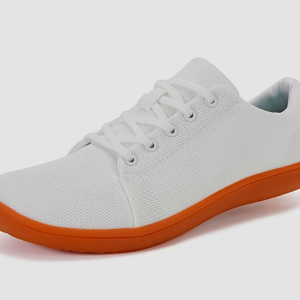 WHITIN Men's Athletic Shoes White and Orange